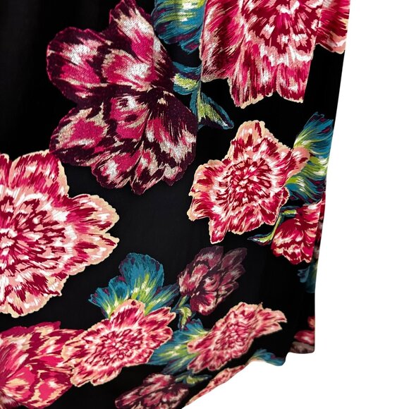 Susan Lawrence Size XL Sleeveless Floral Max Polyester Multicolor - Picture 16 of 16